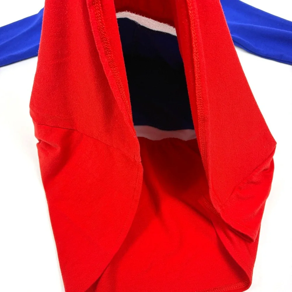 NFL Team Apparel KIDS Buffalo Bills‎ Dress Girls Sz L 6X Red White Blue Football